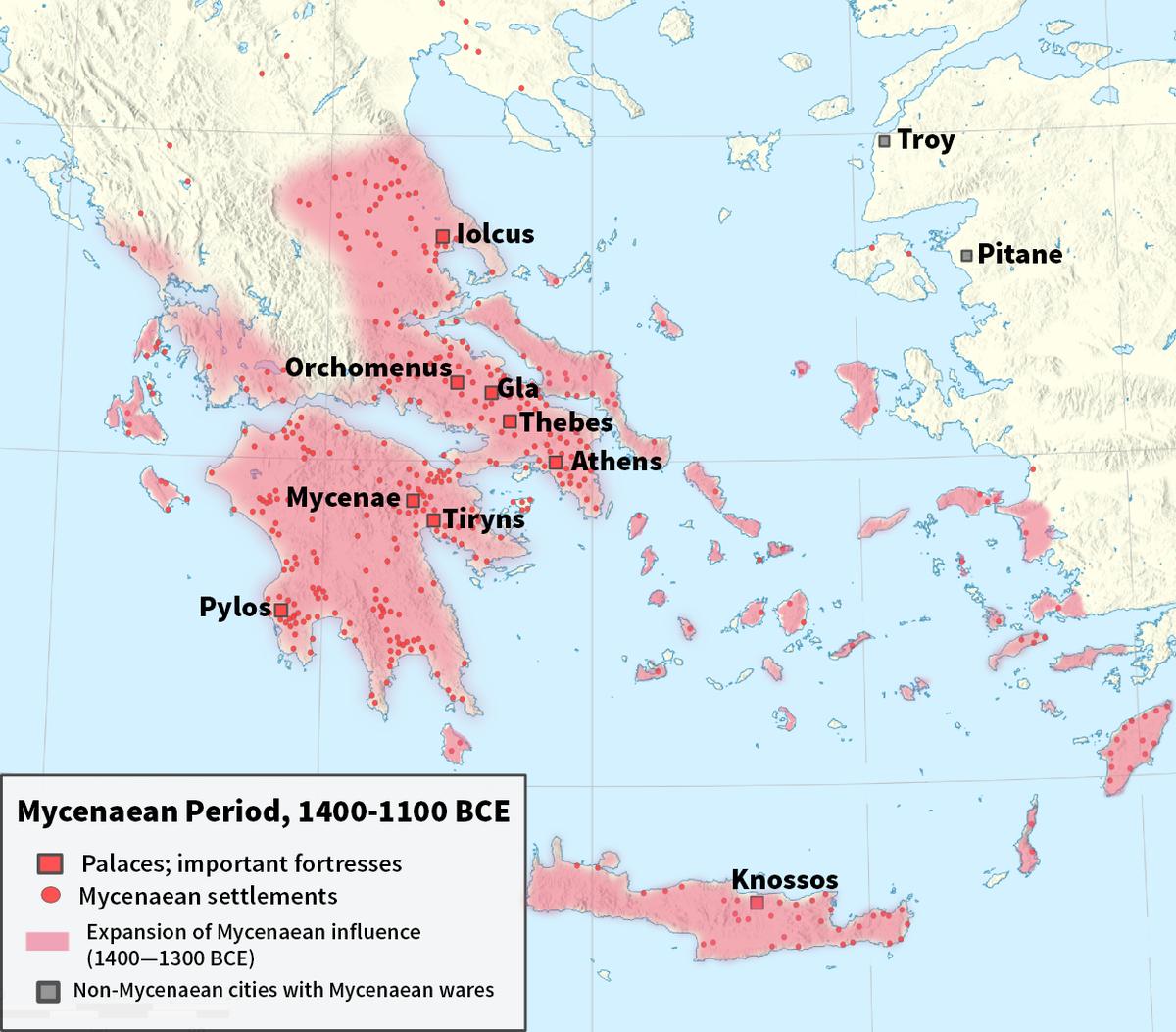 starověké řecko mapa mapa