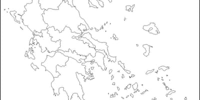 Mapa Řecka osnovy