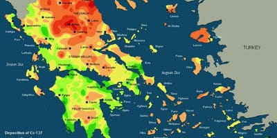 Počasí mapa Řecka