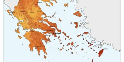 Hellas sluníčko mapě