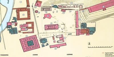 Mapě z Olympia, Řecko