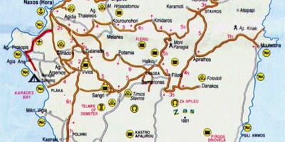 Mapa patras Řecko